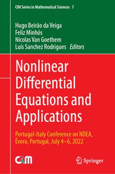 portada Nonlinear Differential Equations and Applications: Portugal-Italy Conference on Ndea, Évora, Portugal, July 4-6, 2022 (en Inglés)