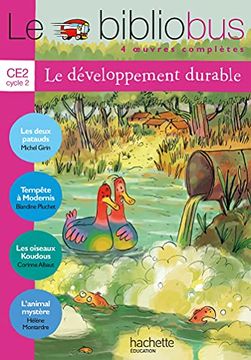 portada Le Bibliobus Développement Durable Ce2, Cycle 3