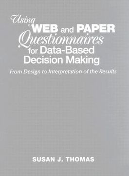 portada using web and paper questionnaires for data-based decision making: from design to interpretation of the results (en Inglés)