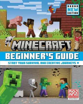 portada Minecraft: Beginner's Guide by Mojang ab, the Official Minecraft Team [Hardcover ] (in English)
