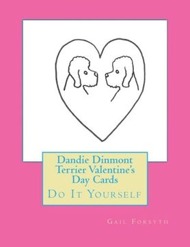 portada Dandie Dinmont Terrier Valentine's Day Cards: Do It Yourself