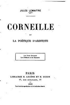 portada Corneille et La poétique d'Aristote (en Francés)
