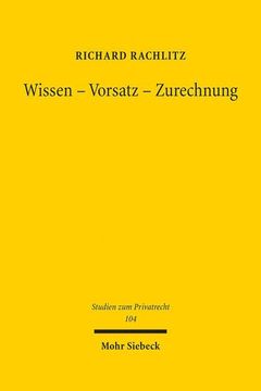 portada Wissen - Vorsatz - Zurechnung (in German)