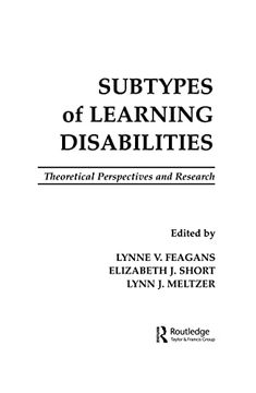 portada Subtypes of Learning Disabilities: Theoretical Perspectives and Research (en Inglés)