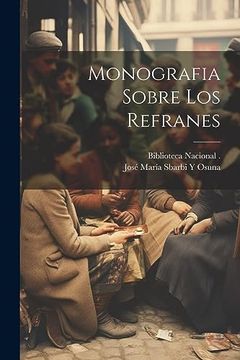 portada Monografia Sobre los Refranes (in Spanish)