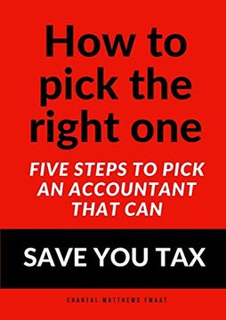 portada How to Pick the Right one - Five Steps to Pick an Accountant That can Save you tax (in English)