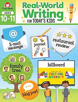 portada Real-World Writing Activities for Today'S Kids, Ages 10-11 (in English)