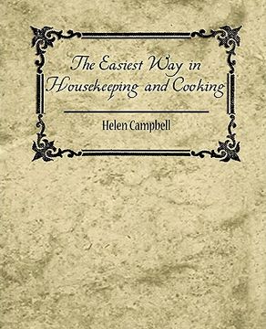 portada the easiest way in housekeeping and cooking