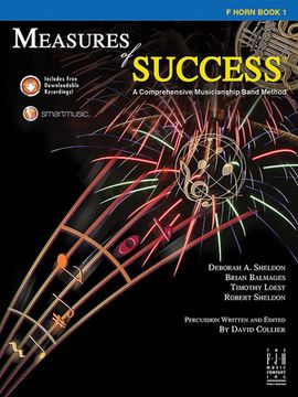 portada Measures of Success F Horn Book 1 (en Inglés)