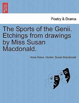 portada the sports of the genii. etchings from drawings by miss susan macdonald.