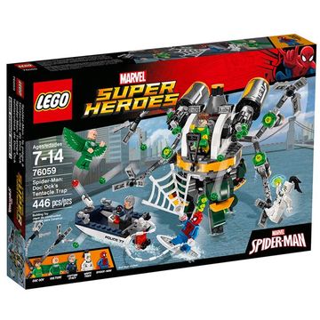 portada LEGO™ Super Heroes Spider-Man: Doc Ock's Tentacle Trap 76059