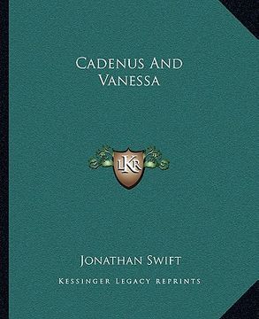 portada cadenus and vanessa (en Inglés)
