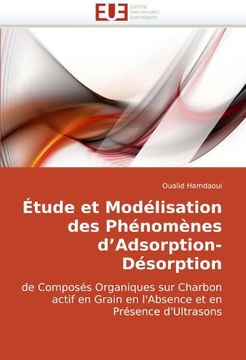 portada Etude Et Modelisation Des Phenomenes D'Adsorption-Desorption
