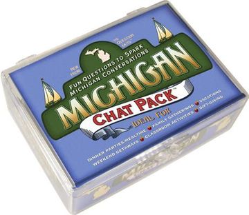 portada michigan chat pack: fun questions to spark michigan conversations (in English)