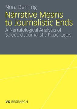 portada narrative means to journalistic ends: a narratological analysis of selected journalistic reportages