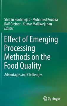 portada Effect of Emerging Processing Methods on the Food Quality: Advantages and Challenges (in English)