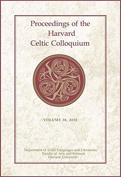 portada Proceedings of the Harvard Celtic Colloquium, 38: 2018 (in N)