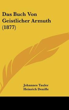 portada Das Buch Von Geistlicher Armuth (1877) (en Alemán)