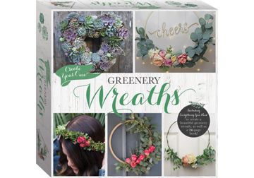 portada Create Your own Greenery Wreath kit (Tuck Box)