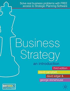 portada Business Strategy: An Introduction (in English)