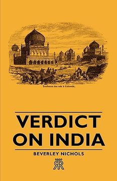 portada verdict on india (en Inglés)