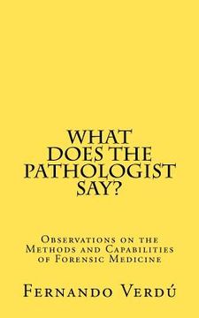 portada what does the pathologist say? (in English)
