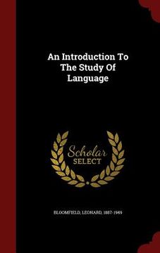 portada An Introduction To The Study Of Language (en Inglés)