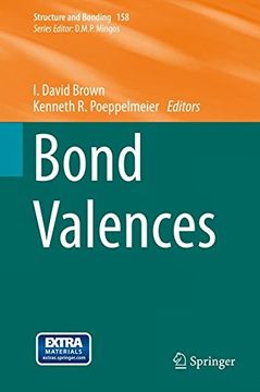 portada Bond Valences (Structure and Bonding) (en Inglés)