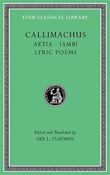 portada Aetia. Iambi. Lyric Poems (Loeb Classical Library) (en Inglés)