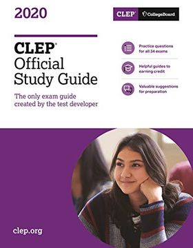portada Clep Official Study Guide 2020 