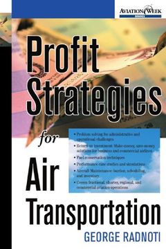 portada Profit Strategies for air Transportation (en Inglés)