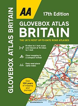 portada Aa Glovebox Atlas Britain (aa Road Atlas) (uk Road Atlas) Spiral Bound (aa Road Atlas Britain)