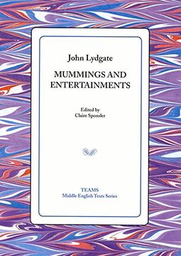 portada Mummings and Entertainments (Teams Middle English Texts Series) 