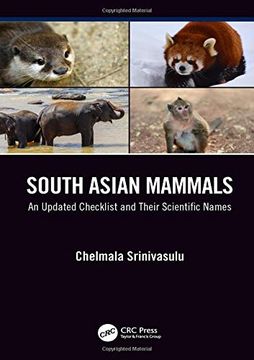 portada South Asian Mammals: An Updated Checklist and Their Scientific Names (in English)