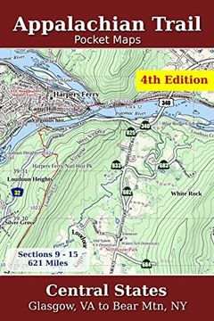 portada Appalachian Trail Pocket Maps - Central States (Volume 2) (en Inglés)