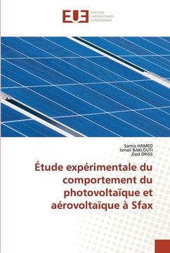 portada Étude expérimentale du comportement du photovoltaïque et aérovoltaïque à Sfax (en Francés)