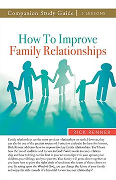 portada How to Improve Family Relationships Companion Study Guide (en Inglés)