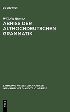 portada Abriss der Althochdeutschen Grammatik (en Alemán)