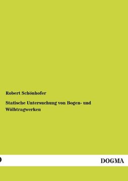 portada Statische Untersuchung von Bogen- und Wölbtragwerken