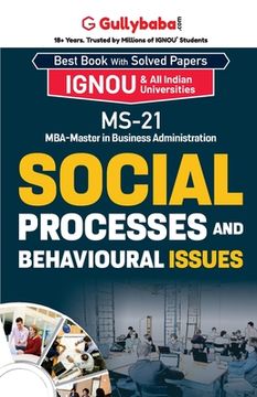 portada Ms-21 Social Processes and Behavioural Issues (in English)