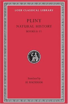 portada Pliny: Natural History, Volume Iii, Books 8-11 (Loeb Classical Library no. 353) (in English)