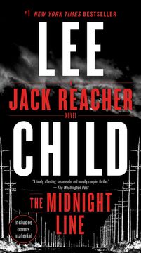 portada The Midnight Line: A Jack Reacher Novel (en Inglés)