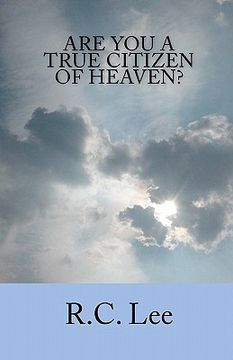 portada are you a true citizen of heaven? (in English)