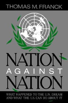 portada nation against nation (en Inglés)
