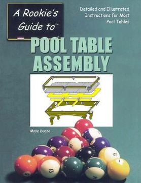 portada Pool Table Assembly: Detailed and Illustrated Instructions for Most Pool Tables (in English)