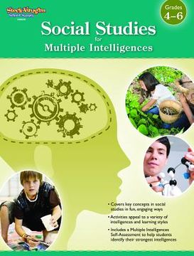 portada social studies for multiple intelligence, grades 4-6 (en Inglés)