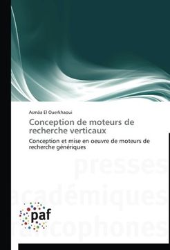 portada Conception de Moteurs de Recherche Verticaux