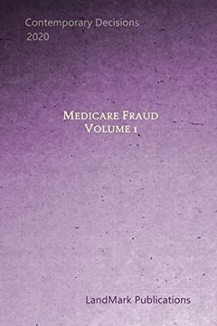 portada Medicare Fraud: Volume 1 (en Inglés)