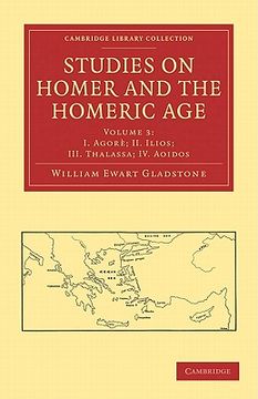 portada Studies on Homer and the Homeric age 3 Volume Paperback Set: Studies on Homer and the Homeric Age: Volume 3 Paperback (Cambridge Library Collection - Classics) (in English)