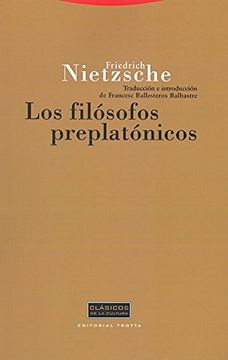 portada Los Filósofos Preplatónicos (in Spanish)